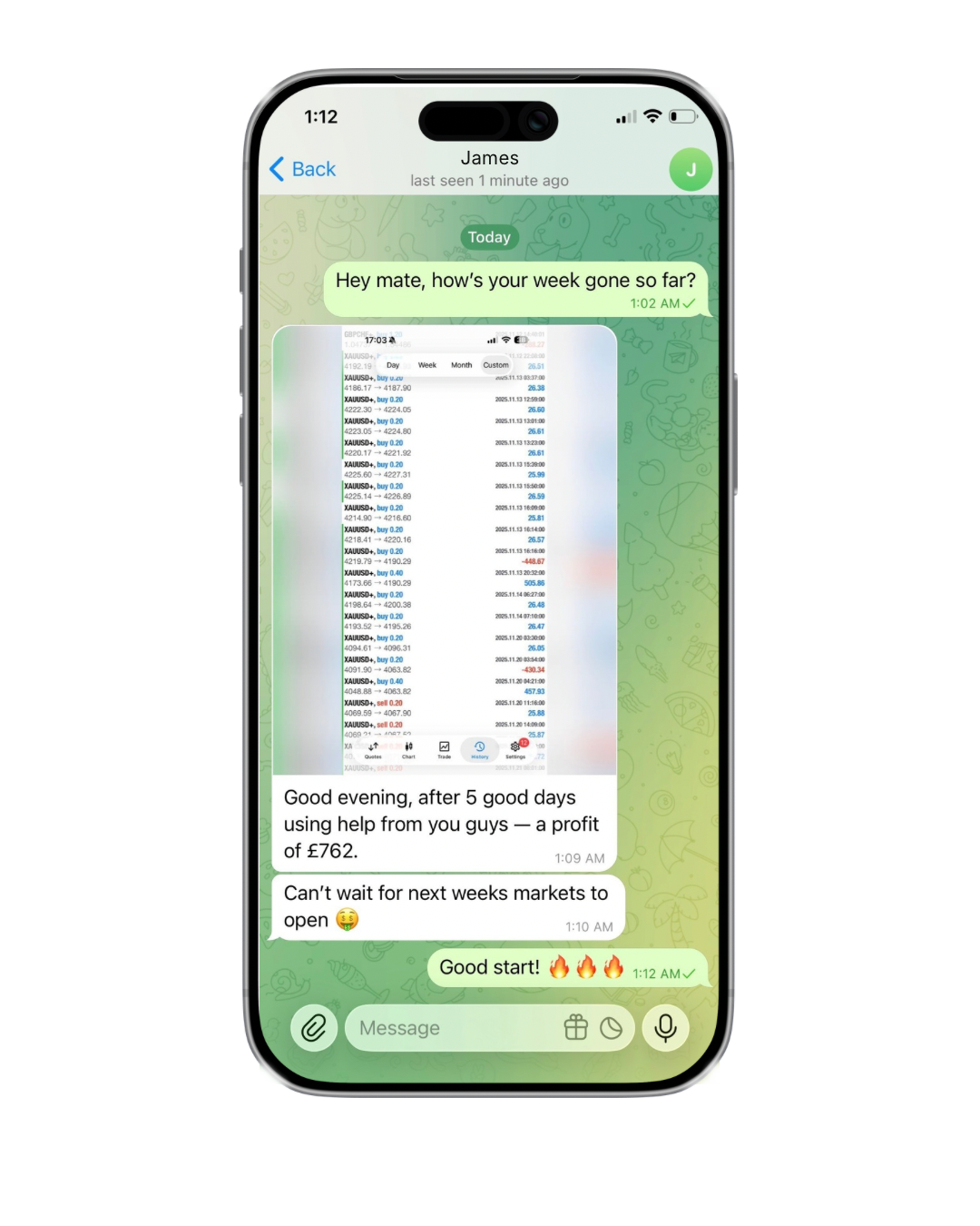 Client testimonial 1